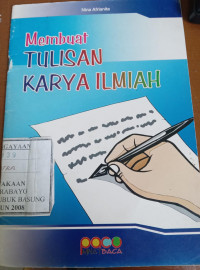 Image of Membuat Tulisan  Karya Ilmiah